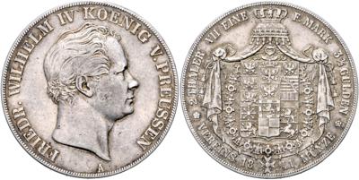 Preussen, Friedrich Wilhelm IV. - Münzen, Medaillen und Papiergeld