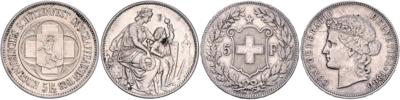 Schweiz - Coins and medals