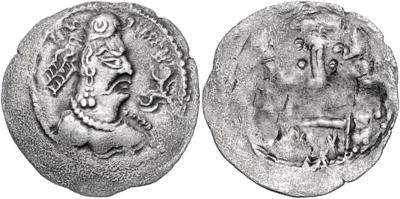 Alkhan Hunnen, Kingila ca. 440-490 - Mince, medaile a papírové peníze