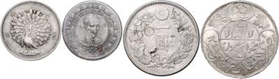 Asien - Coins, medals and paper money