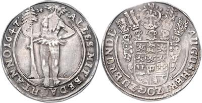 Braunschweig-Lüneburg, August d. Jüngere 1635-1666 - Coins, medals and paper money