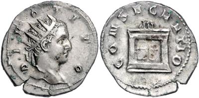Divus Titus, geprägt unter Traianus Decius - Mince, medaile a papírové peníze