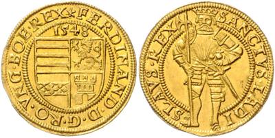 Ferdinand I. GOLD - Coins, medals and paper money