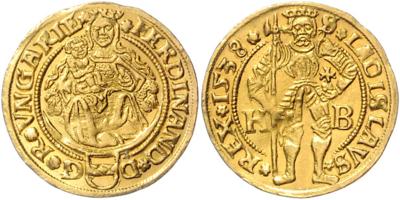 Ferdinand I. GOLD - Mince, medaile a papírové peníze