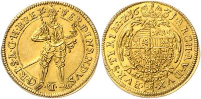 Ferdinand II. GOLD - Mince, medaile a papírové peníze