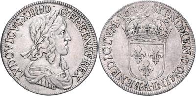 Frankreich, Ludwig XIII. 1610-1643 - Coins, medals and paper money