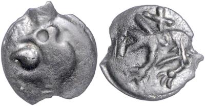 Gallien, Carnutes, Region Chartres POTIN - Mince, medaile a papírové peníze
