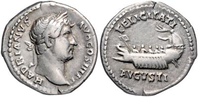 Hadrianus 117-138 - Mince, medaile a papírové peníze