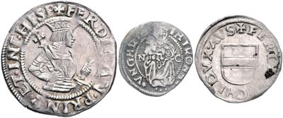 Haus Habsburg, Ferdinand I. 1521-1564 - Coins, medals and paper money