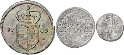 Haus Habsburg, Josef I./Ungarische Malkontenten - Monete, medaglie e cartamoneta