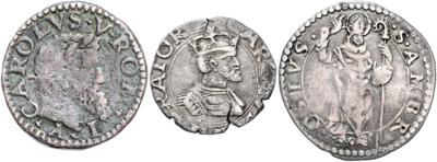 Haus Habsburg, Karl V. 1506-1555 - Mince, medaile a papírové peníze