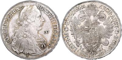 Haus Habsburg-Lothringen, Josef II. 1765/1780-1790 - Monete, medaglie e cartamoneta