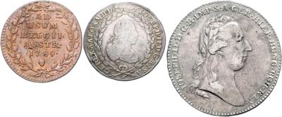 Haus Habsburg-Lothringen, Josef II. 1765/1780-1790 - Monete, medaglie e cartamoneta