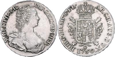 Haus Habsburg-Lothringen, Maria Theresia 1410-1780 - Monete, medaglie e cartamoneta