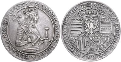 Haus Habsburg, Maximilian I. 1490-1519 - Coins, medals and paper money