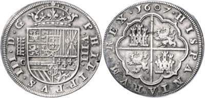 Haus Habsburg, Philipp III. von Spanien 1598-1621 - Münzen, Medaillen und Papiergeld