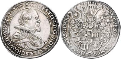 Holstein-Schauenburg, Ernst III. 1601-1622 - Mince, medaile a papírové peníze