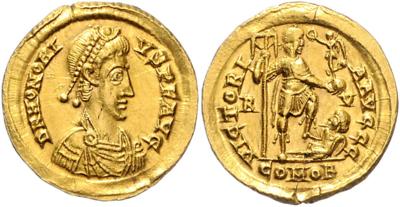 Honorius 395-423 GOLD - Coins, medals and paper money