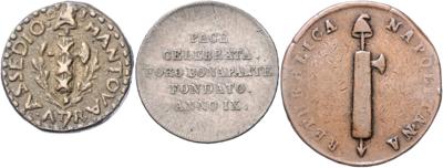 Italien - Monete, medaglie e cartamoneta