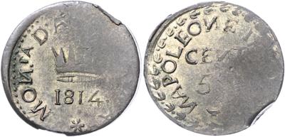 Italien, Palmanova - Mince, medaile a papírové peníze