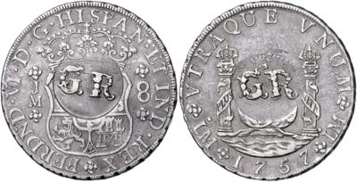 Jamaika, Georg II. 1727-1760 - Monete, medaglie e cartamoneta