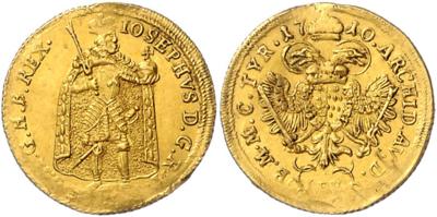 Josef I. GOLD - Mince, medaile a papírové peníze