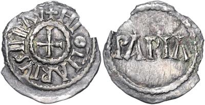 Karolinger, Lothar 840-855 - Mince, medaile a papírové peníze