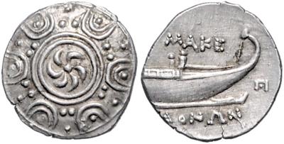 Könige von Makedonien, Philippos V. bis Perseus 187-168 v. C. - Mince, medaile a papírové peníze