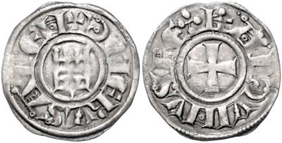 Kreuzfahrer, Königreich Jerusalem, Balduin III. 1143-1163 - Monete, medaglie e cartamoneta