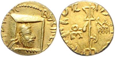 Kushan, Vima Kadphises ca. 113-127 GOLD - Mince, medaile a papírové peníze