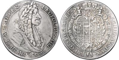 Leopold I. - Coins, medals and paper money