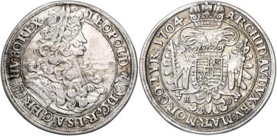 Leopold I. - Coins, medals and paper money