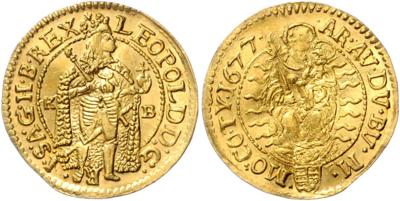 Leopold I. GOLD - Monete, medaglie e cartamoneta