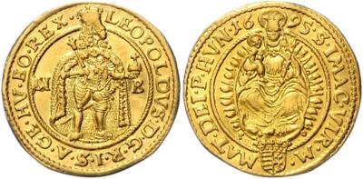 Leopold I. GOLD - Coins, medals and paper money