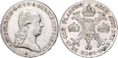 Leopold II. - Münzen, Medaillen und Papiergeld