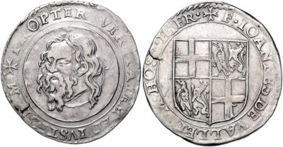 Malta, Johanniterorden, Fra Jean de la Valette 1557-1568 - Mince, medaile a papírové peníze