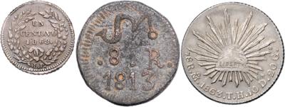 Mexiko - Monete, medaglie e cartamoneta