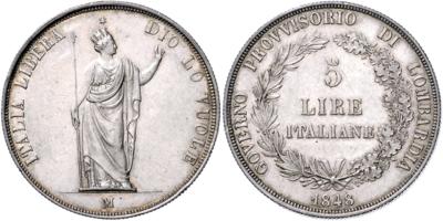 Österreich, Revolution 1848/1849 - Coins, medals and paper money