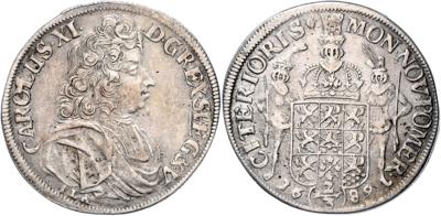 Pommern unter schwedischer Herrschaft, Karl XI. 1660-1697 - Monete, medaglie e cartamoneta