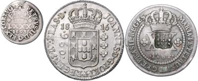 Portugal und Brasilien - Mince, medaile a papírové peníze