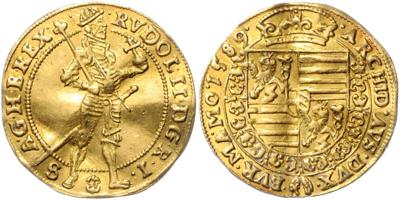 Rudolf II. GOLD - Münzen, Medaillen und Papiergeld