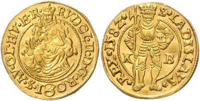 Rudolf II. GOLD - Coins, medals and paper money