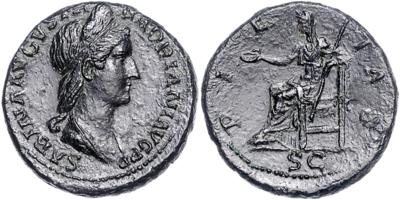 Sabina gest. um 136 - Coins, medals and paper money
