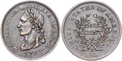 U. S. A. - Coins, medals and paper money