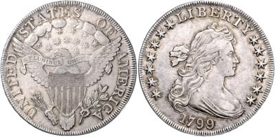 U. S. A. - Coins, medals and paper money