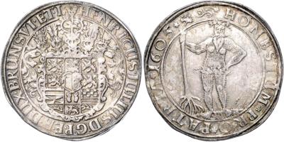 Braunschweig-Wolfenbüttel, Heinrich Julius 1589-1613 - Mince, medaile a papírové peníze