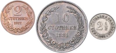 Bulgarien - Münzen, Medaillen und Papiergeld