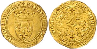 Charles VI. 1380-1422 GOLD - Coins, medals and paper money