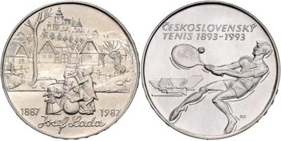 CSSR/CSFR - Coins, medals and paper money