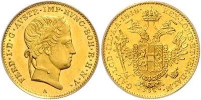 Ferdinand I. GOLD - Coins, medals and paper money